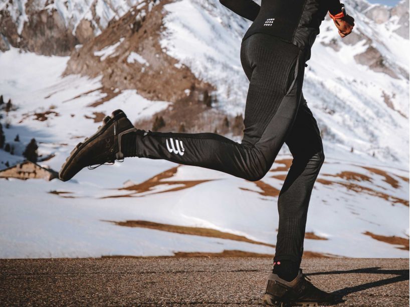 HYBRID SEAMLESS HURRICANE PANTS - BLACK